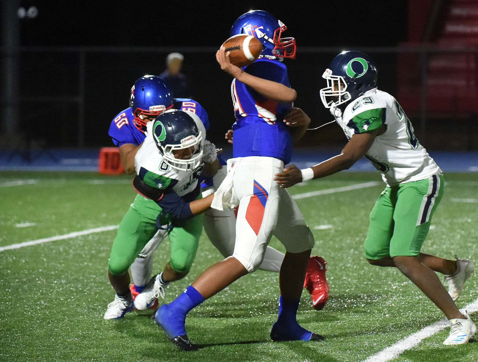 PHOTOS: Fountain-Fort Carson Trojans (21) Overland Trailblazers (29)
